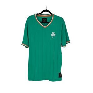 Football Town Men's Vintage Ireland Green Army Soccer Tee - Size XXL